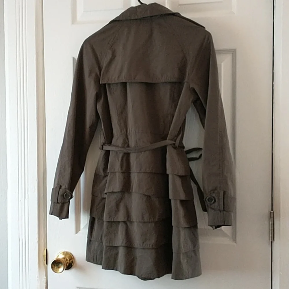 INC Green Linen Jacket - Picture 5 of 5